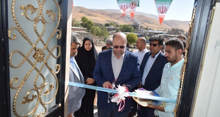 افتتاح خانه بهداشت روستایی تجر کرم پناه آباد در اسلام آبادغرب+تصاویر