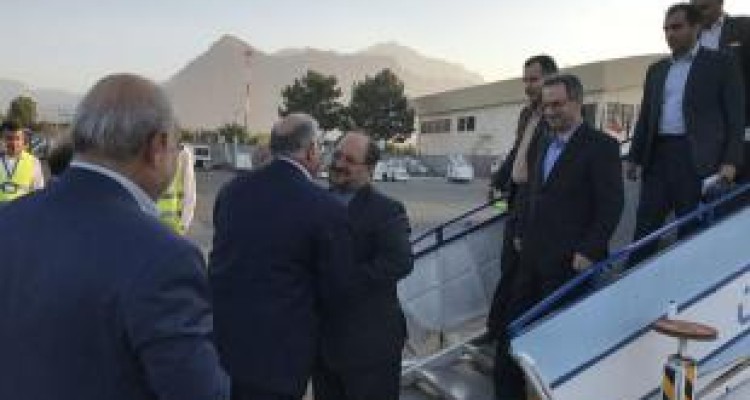 وزیر صمت و سرپرست وزارت کار وارد کرمانشاه شدند