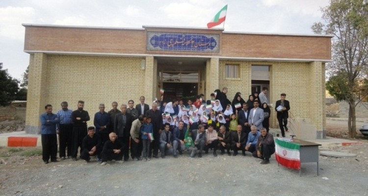 افتتاح دبستان سه کلاسه تجر کرم پناه آباد در شهرستان اسلام آباد غرب