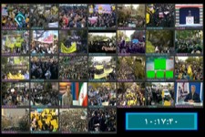 خروش اقصی نقاط کشور در راهپیمایی 13 آبان 97 در یک قاب 