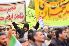 تصاویری از حماسه حضور مردم اسلام آبادغرب در سالروز استکبارستیزی