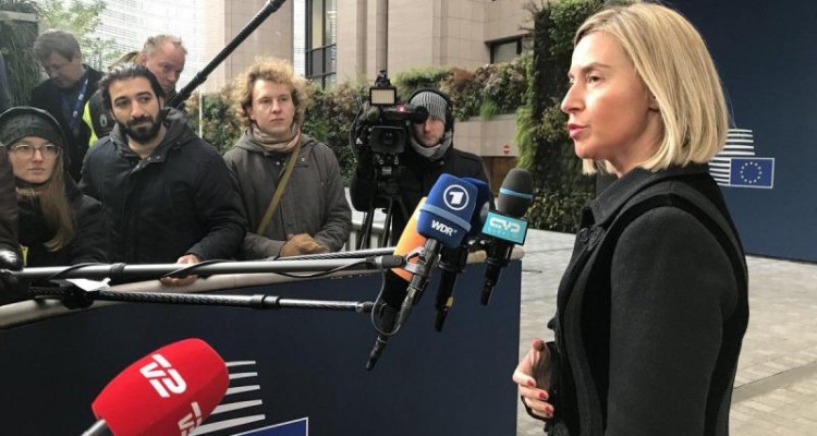 موگرینی از اعلام زمان اجرای مکانیسم ویژه مالی اروپا با ایران طفره رفت 