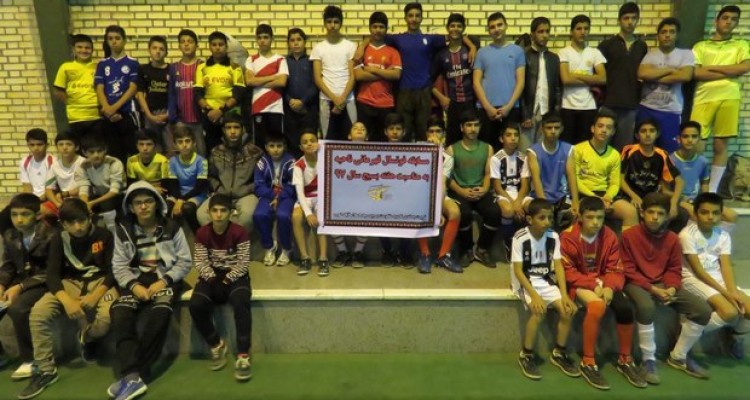 مسابقات قهرمانی فوتسال بسیجیان اسلام آبادغرب+تصاویر