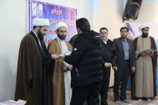 مراسم تجلیل از خادمین اربعین حسینی در اسلام آبادغرب+تصاویر