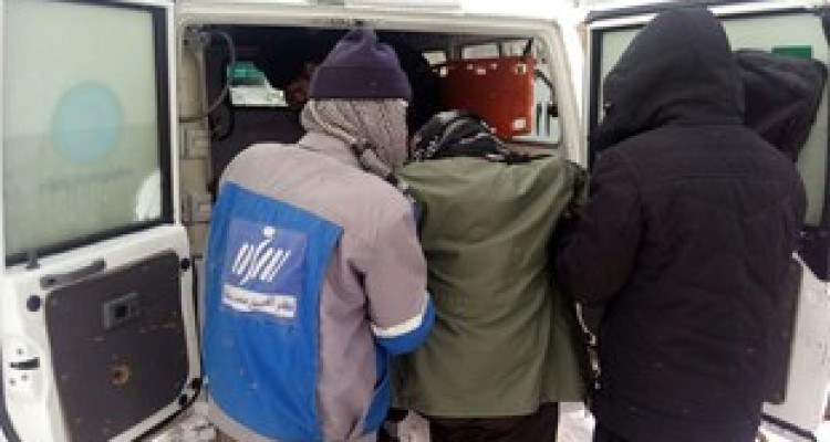 نجات جان دو بیمار قلبی و تنفسی در روستای کولسه توسط امدادگران هلال احمراسلام آبادغرب