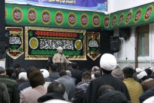  مراسم عزاداری ایام فاطمیه اول در اسلام آبادغرب+تصاویر