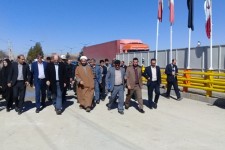 افتتاح و آغاز عملیات اجرایی ۴ طرح عمرانی در شهر حمیل+تصاویر