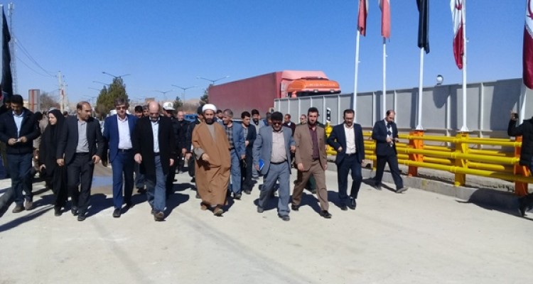 افتتاح و آغاز عملیات اجرایی ۴ طرح عمرانی در شهر حمیل+تصاویر