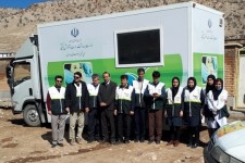 ارائه خدمات رایگان کاروان سلامت بسیج جامعه پزشکی در اسلام آبادغرب+تصاویر