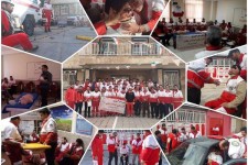 برگزاری دوره آموزشی امداد و نجات نوروزی در هلال احمر اسلام آبادغرب