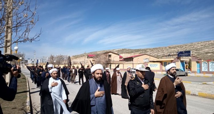 برگزاری مراسم عزاداری شهادت امام هادی(ع) در اسلام آبادغرب+تصاویر