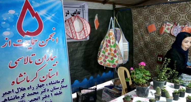 هفت سین خود را با عشق و نوع دوستی کامل کنید+تصاویری از نمایشگاه نوروزی در اسلام آبادغرب