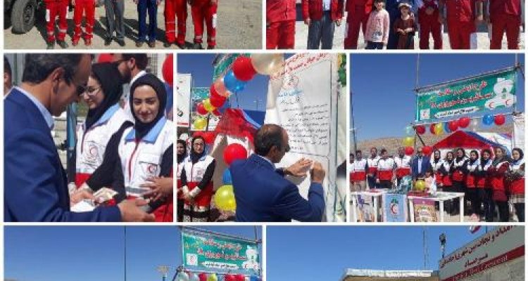 آمادگی پست های نوروزی هلال احمر اسلام آبادغرب جهت خدمت رسانی به مسافران نوروزی