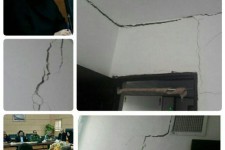  آسیب دیدگی مسکن مهر اسلام آبادغرب در سامانه بارشی اخیر