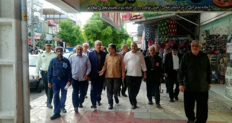 دومین مانور تذکر لسانی طلایه داران امر به معروف و نهی از منکر در اسلام آبادغرب برگزار شد + تصاویر