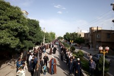 عزاداری اسلام آبادی ها در روز شهادت حضرت علی (ع) +تصاویر