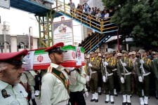 تشییع باشکوه شهید کوروش حاجیمرادی در اسلام آبادغرب+تصاویر