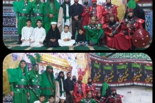 گزارشی از یک هیأت عزاداری متفاوت در شهرستان اسلام آبادغرب+تصاویر