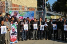 پویش«#من_قاسم_سلیمانی_ام» در اسلام آبادغرب+ عکس