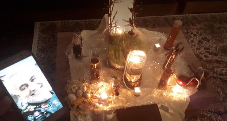 پویش (سین هشتم سلیمانی) با تصاویر سفره هفت سین+تصاویر