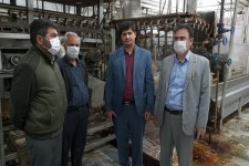 بازدید مسئولین شهرستان از کشتارگاه مرغ پرطلایی اسلام آبادغرب+تصاویر