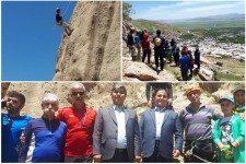 گشایش سایت سنگنوردی در شهرستان دالاهو+عکس