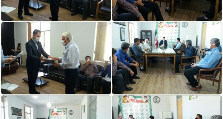 ‍ تقدیر از کشاورزان نمونه شهرستان اسلام آبادغرب