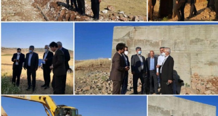 تسریع در پروژه های آبرسانی روستاهای علی آباد و چالابکر