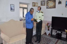 تجدید میثاق فرماندهی و پرسنل انتظامی اسلام آبادغرب با شهدا و جانبازان شهرستان