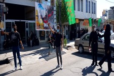 عزاداری تاسوعای حسینی در اسلام آبادغرب+تصاویر