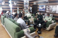دیدار فرمانده سپاه اسلام آبادغرب با فرمانده انتظامی  شهرستان/تقدیر از تعاملات و همراهی مجموعه ناجا با سپاه