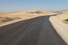 آغاز پروژه بهسازی و روکش آسفالت جاده اصلی دهستان حومه شمالی اسلام آبادغرب