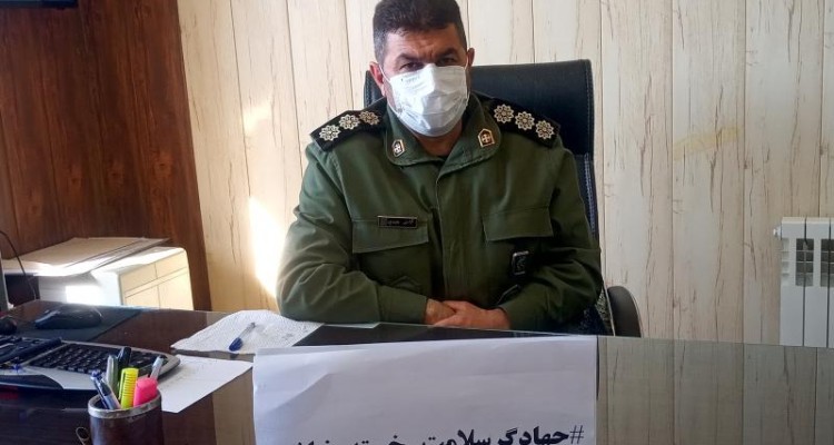 فرمانده سپاه اسلام آبادغرب به پویش #جهادگر_سلامت_خسته_نباشی پیوست/ مردم به پاس زحمات پرستاران در شب یلدا از دورهمی پرهیز نمایند