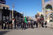 مراسم سوگواری شهادت حضرت زهرا (س) در اسلام آبادغرب برگزار شد