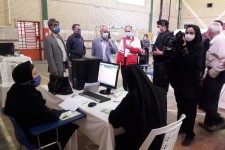 افتتاح مراکز تجمیعی واکسیناسیون کوید19 شهرستان اسلام آبادغرب+تصاویر