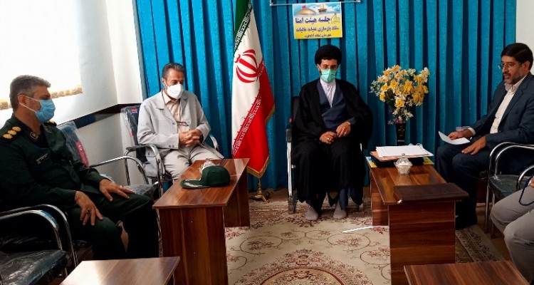 جلسه هیئت امنای ستاد بازسازی عتبات عالیات شهرستان اسلام آبادغرب