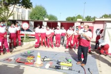 اعلام ساعت صفر و فراخوان تیم های عملیاتی جمعیت هلال احمر شهرستان اسلام آبادغرب+تصاویر