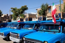 آیین اهداء جهیزیه به نوعروسان تحت حمایت کمیته امداد اسلام آبادغرب