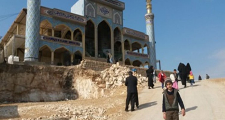 راه دسترسی به بقعه امامزاده حسن(ع) ایمن سازی می شود