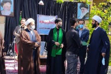 آیین تکریم و معارفه مدیر حوزه علمیه امام خمینی(ره) اسلام آبادغرب+عکس