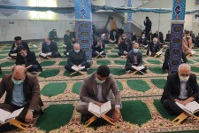 محفل انس با قرآن و اقامه نماز وحدت در اسلام آبادغرب برگزار شد+تصاویر