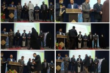 آیین تجلیل ازموکب داران اربعین و خیرین حرم ساز اسلام آبادغرب+تصاویر