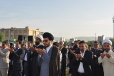 نماز عید فطر در اسلام آبادغرب برگزار شد+تصاویر