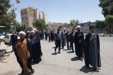 مراسم عزاداری شهادت امام صادق(ع) در اسلام آبادغرب+فیلم و عکس