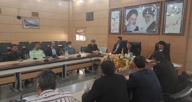 برگزاری جلسه ستاد اربعین در شهرستان اسلام آبادغرب