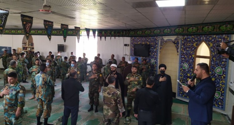 سوگواری سالار شهیدان در تیپ 181 اسلام آبادغرب