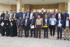 مراسم تجلیل از موکب داران اربعین حسینی در شهرستان اسلام آبادغرب