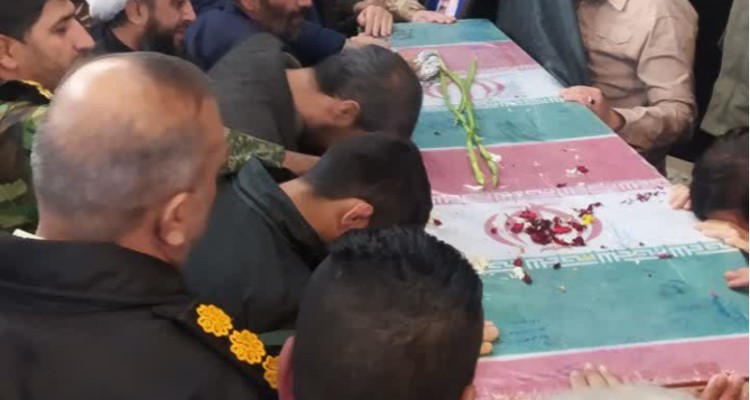 مراسم استقبال از شهید گمنام در اسلام آبادغرب+تصاویر