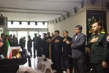 مراسم گرامیداشت سردار دلها در شهرداری اسلام آبادغرب برگزار شد