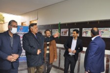 افتتاح نمایشگاه عکس شهدای ترور و جنایات منافقین در اسلام‌آبادغرب+تصاویر